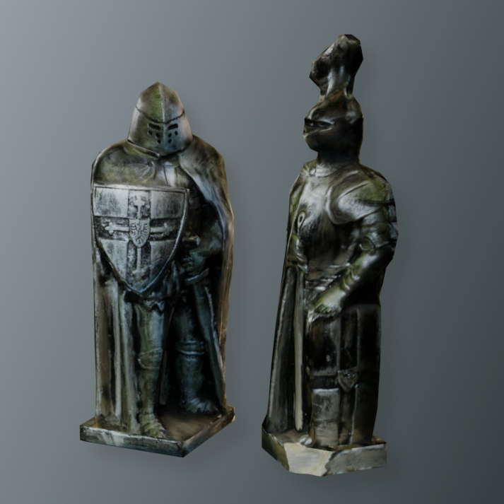 Knight statuettes preview image 1